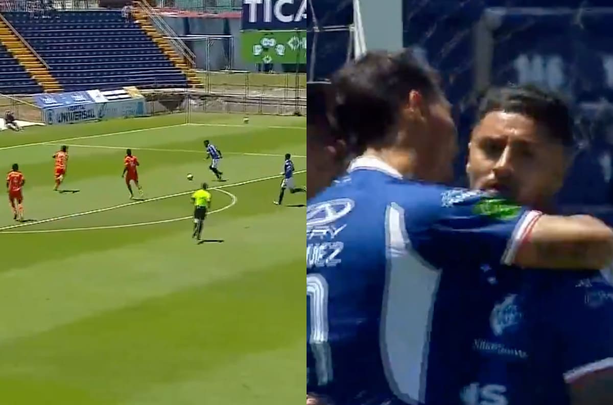 VIDEO | Juan Carlos Gaete vuelve a marcar en Centroamérica: caño al portero tras este misil