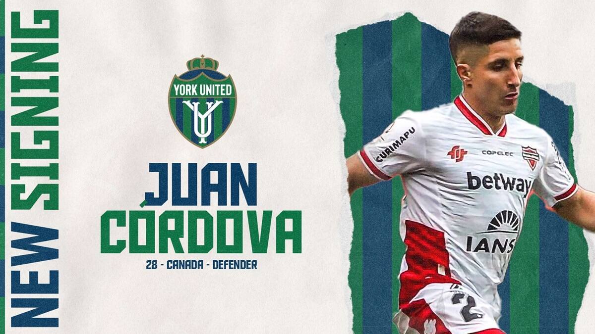 Fue presentado como nuevo refuerzo del York United.