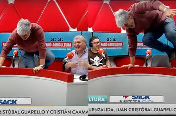 VIDEO | El curioso momento que protagonizó Juan Cristóbal Guarello tras recordar fatídico partido de Chile