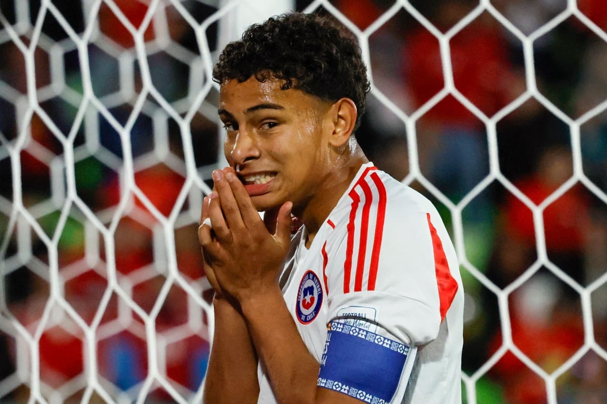 El delantero se llenó de críticas tras la eliminación de La Roja Sub 20 del Mundial. Foto: Agencia ATON.