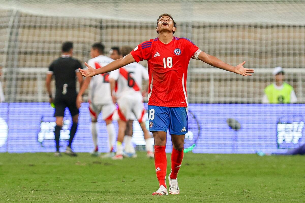 , delantero de La Roja Sub-20 y la Universidad Católica. Foto: Conmebol.