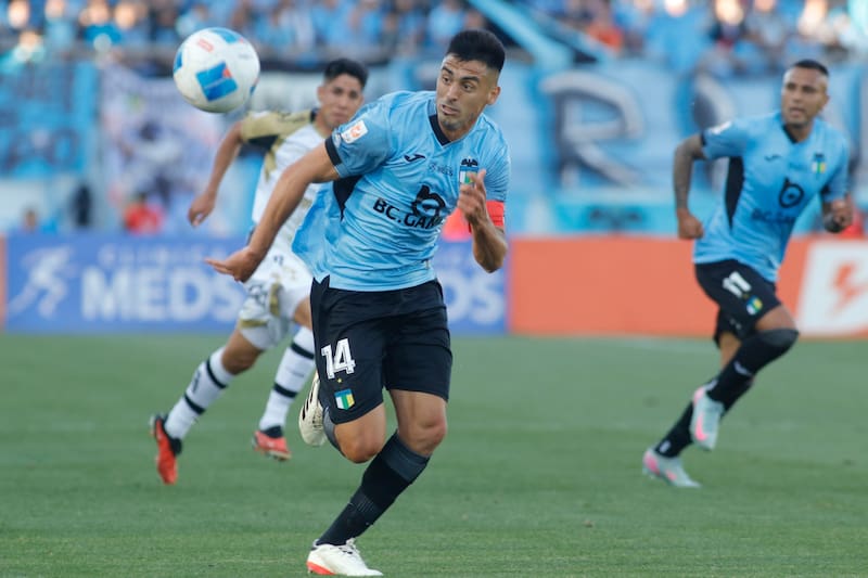 El defensor en O'Higgins. Foto: Agencia Aton.