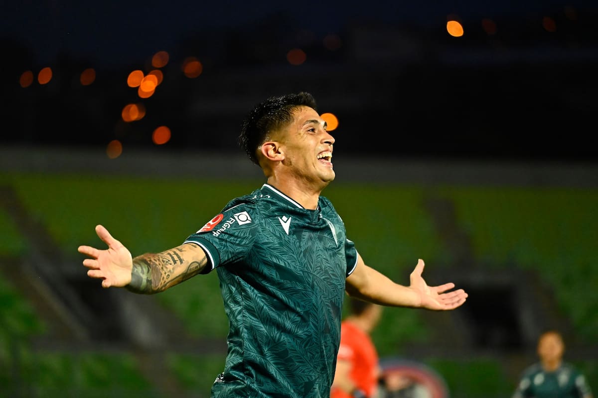 El delantero en su paso por Wanderers. Foto: Agencia Aton.