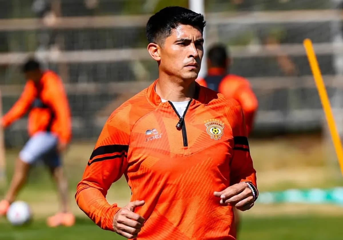 El extremo habló en su arribo a Cobreloa. Foto: @nachitoduma30.