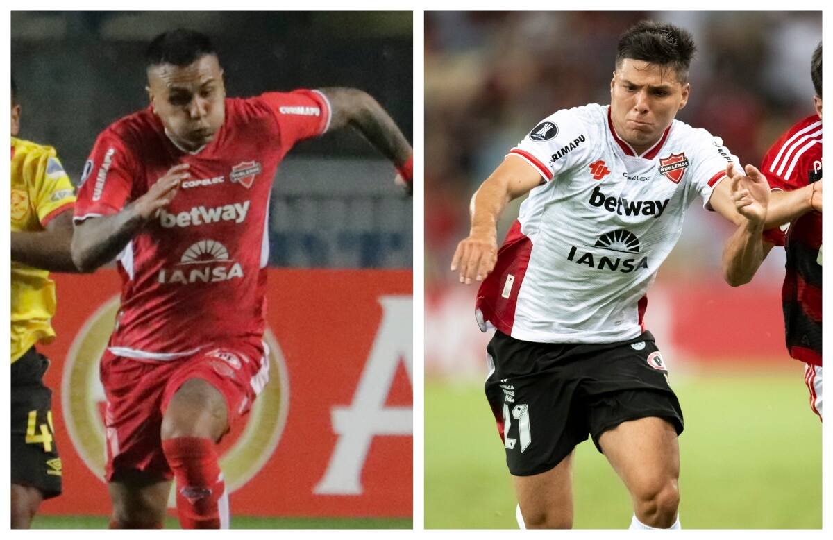 , hoy jugadores de Ñublense: Fotos: Agencia Aton.