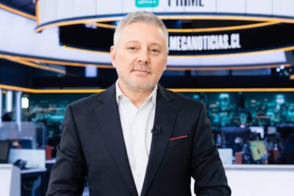 El periodista regresó al noticiero de Mega.