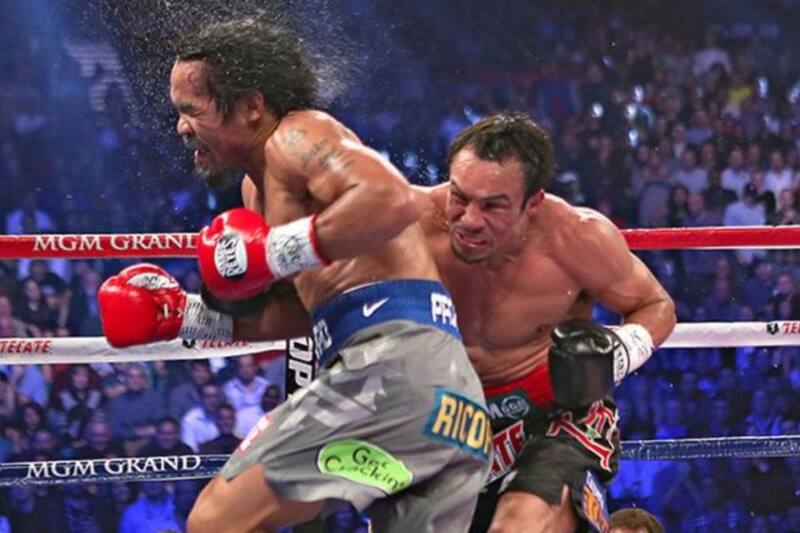 Fue en el sexto asalto cuando Juan Manuel Márquez noqueó a Manny Pacquiao. (Twitter)