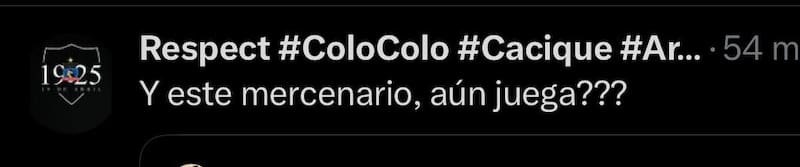 Hinchas de Colo Colo reaccionan a la llegada de Juan Martín Lucero.