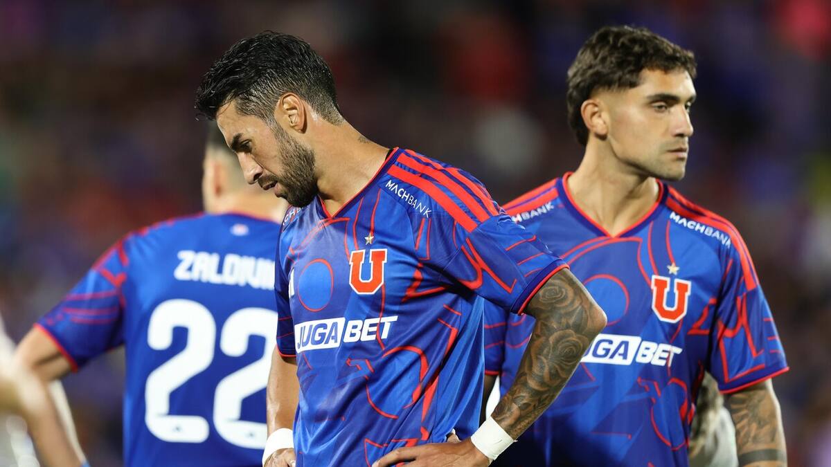 No pudo seguir: Juan Martín Lucero sale lesionado antes de los 20 minutos y enciende las alarmas en la U