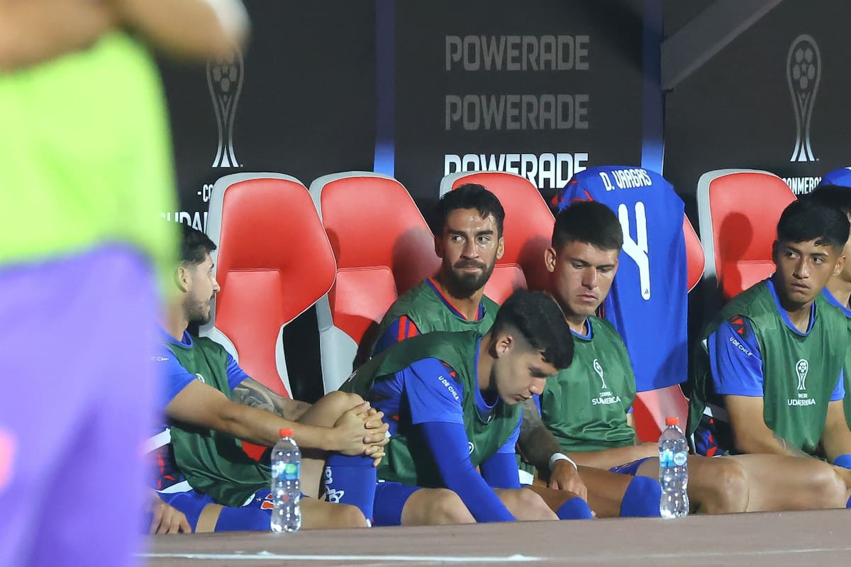 Dejó el duelo ante Palestino por Copa Sudamericana después de solo 17 minutos. Foto: Agencia Aton.