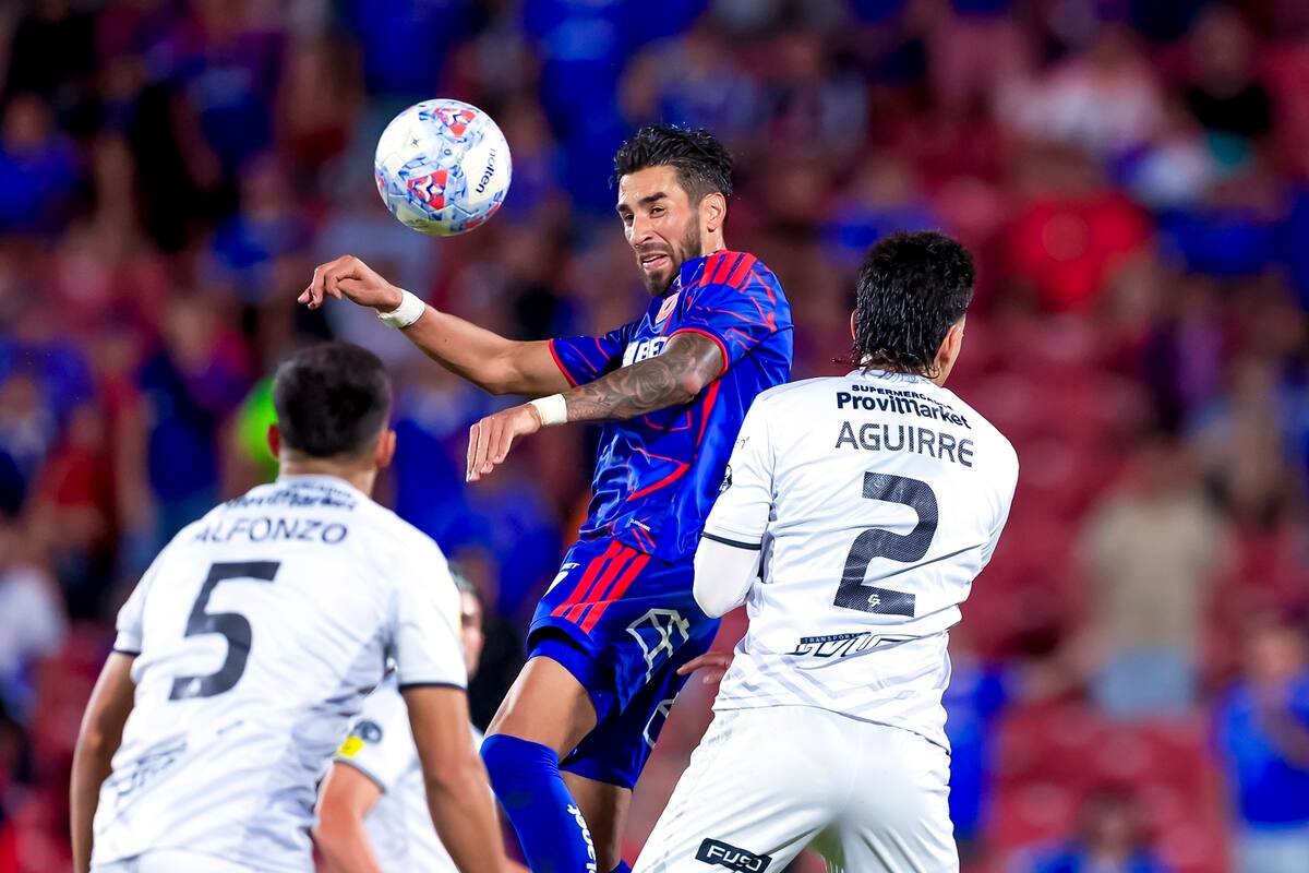 Delantero de U. de Chile. Agencia Aton