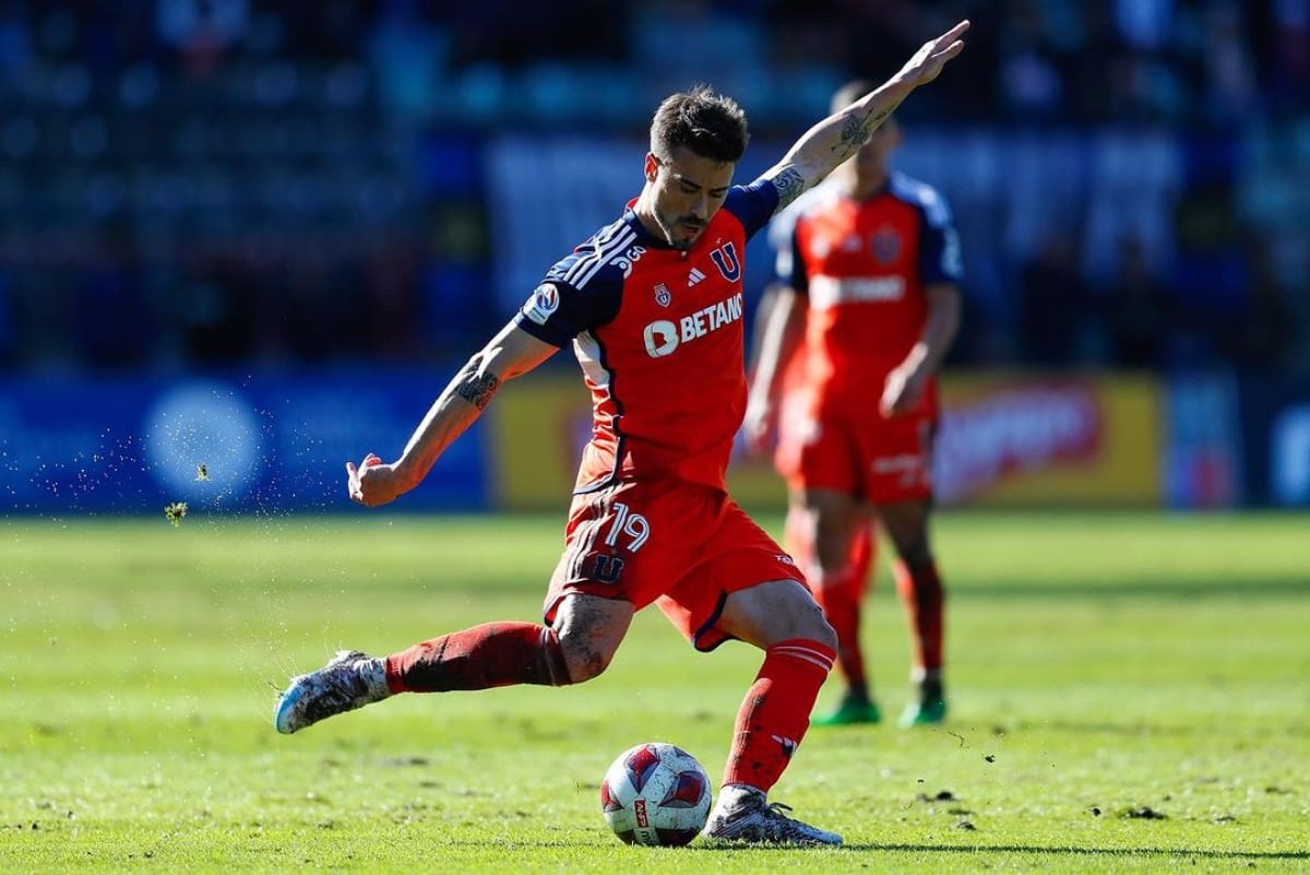 en partido de Universidad de Chile.