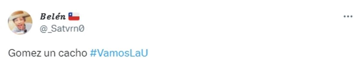 Los comentarios de los hinchas de la U contra Juan Pablo Gómez.