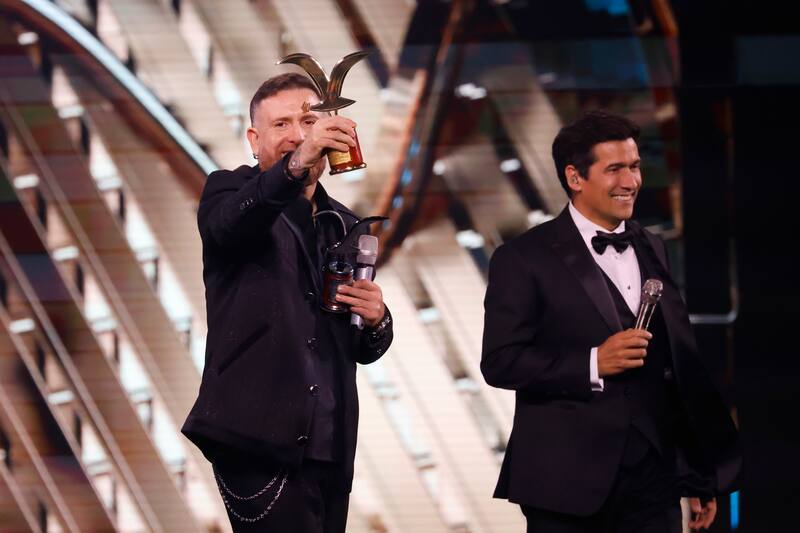 El humorista triunfó en la Quinta Vergara y se llevó las gaviotas de plata y de oro.