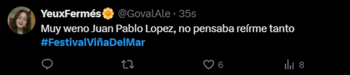 El humorista no convenció a algunos internautas.