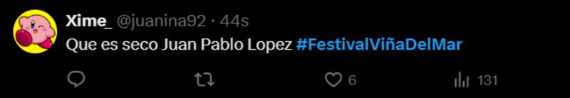 El humorista no convenció a algunos internautas.