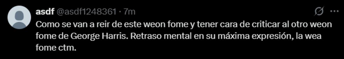 El humorista no convenció a algunos internautas.