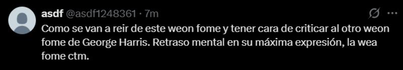 El humorista no convenció a algunos internautas.
