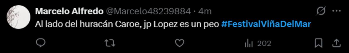 El humorista no convenció a algunos internautas.