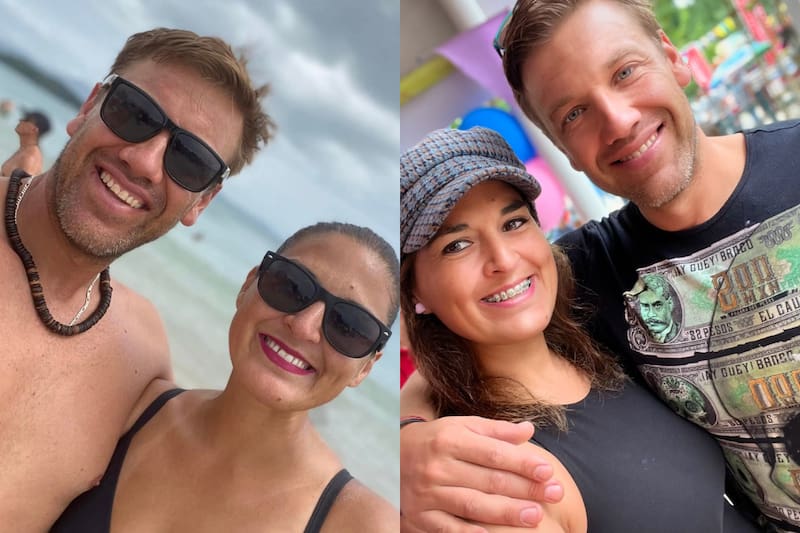 La pareja inició su romance en Pelotón, y hoy, 18 años después, siguen juntos. (Créditos: Instagram)