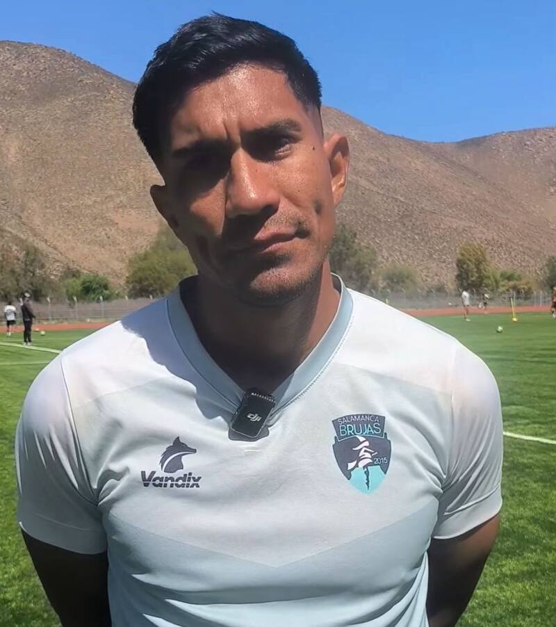 El futbolista argentino quiere seguir ligado al club para 2026. Foto: Brujas de Salamanca en Instagram.