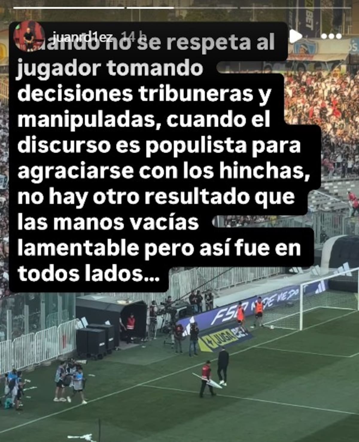 El preparador físico de Arturo Vidal explotó en redes