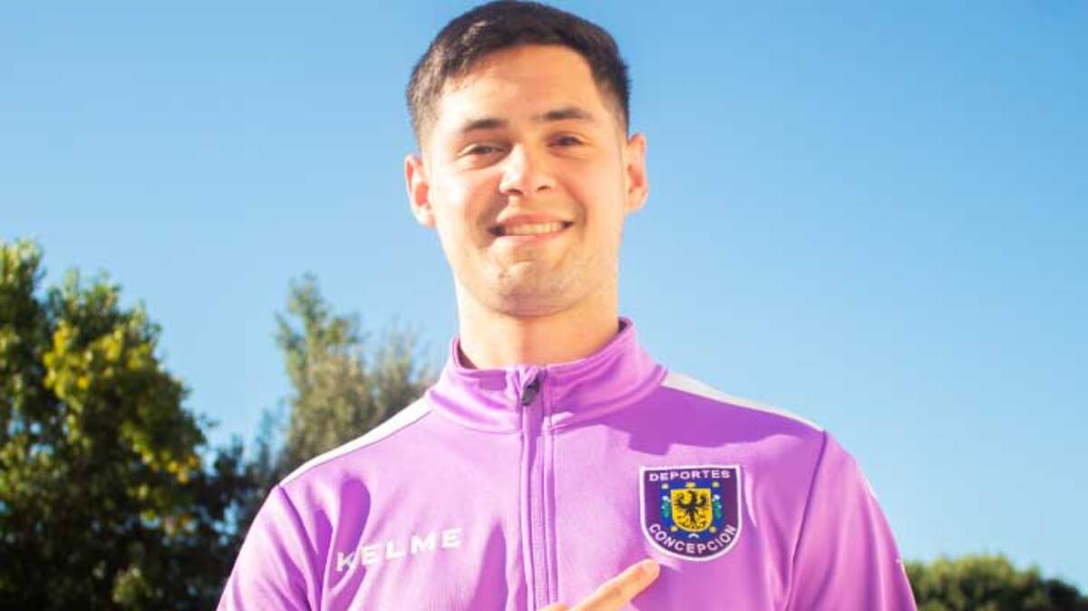 Juan Sebastián Ibarra en Deportes Concepción en 2022