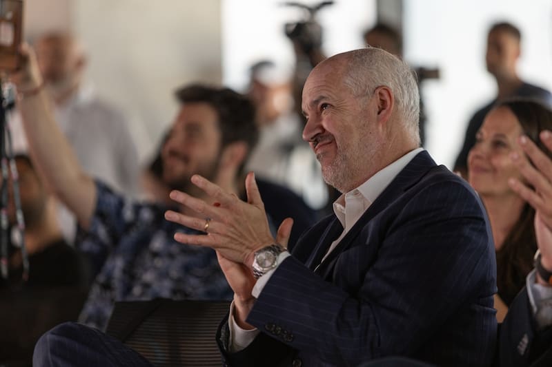Presidente de Cruzados. Foto: Felipe Escobedo/En Cancha.