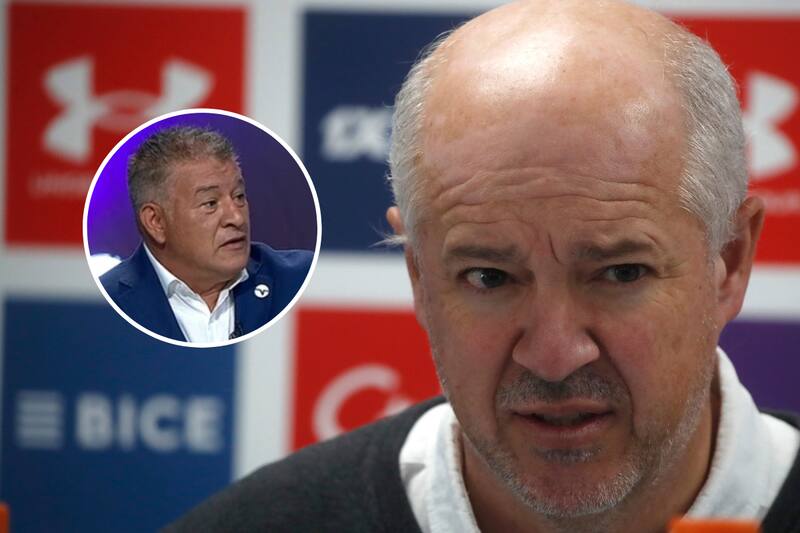 ironizó con un comentario de Claudio Borghi sobre el gol de Jorge Ortiz.