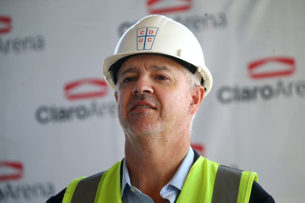 El presidente de Cruzados. Foto: Agencia Aton.