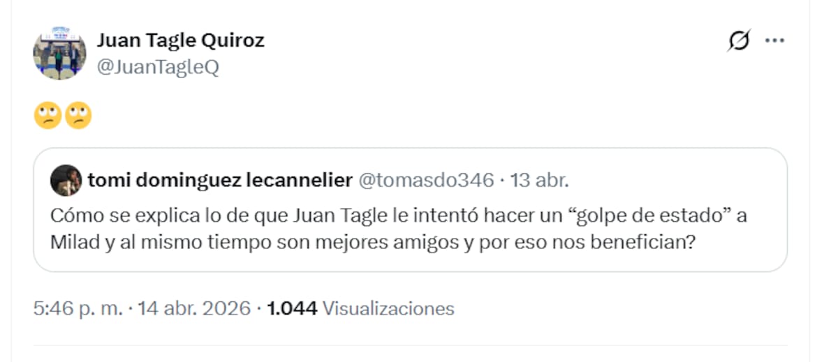 La respuesta del presidente de la UC.