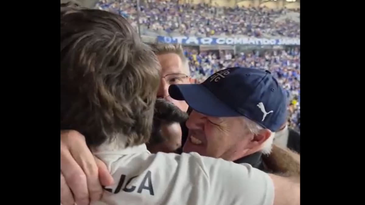 Emotivo: así vivió Juan Tagle su último partido como presidente de Universidad Católica