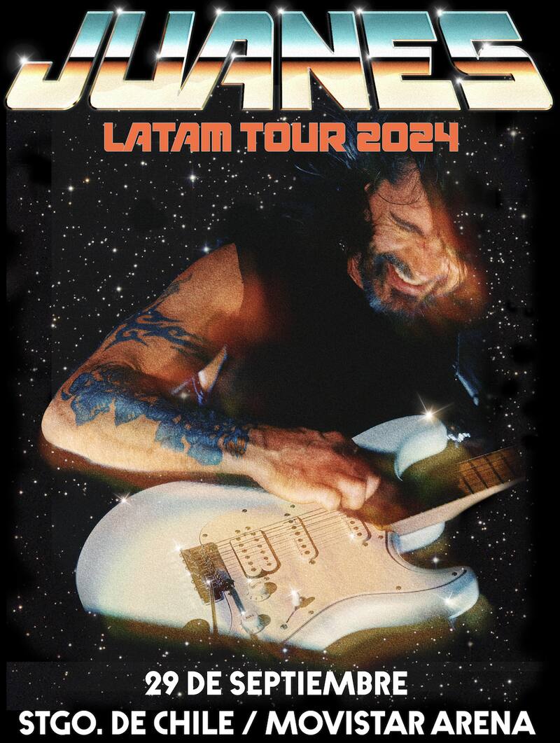 Juanes y su tour Latam aterrizan en Chile