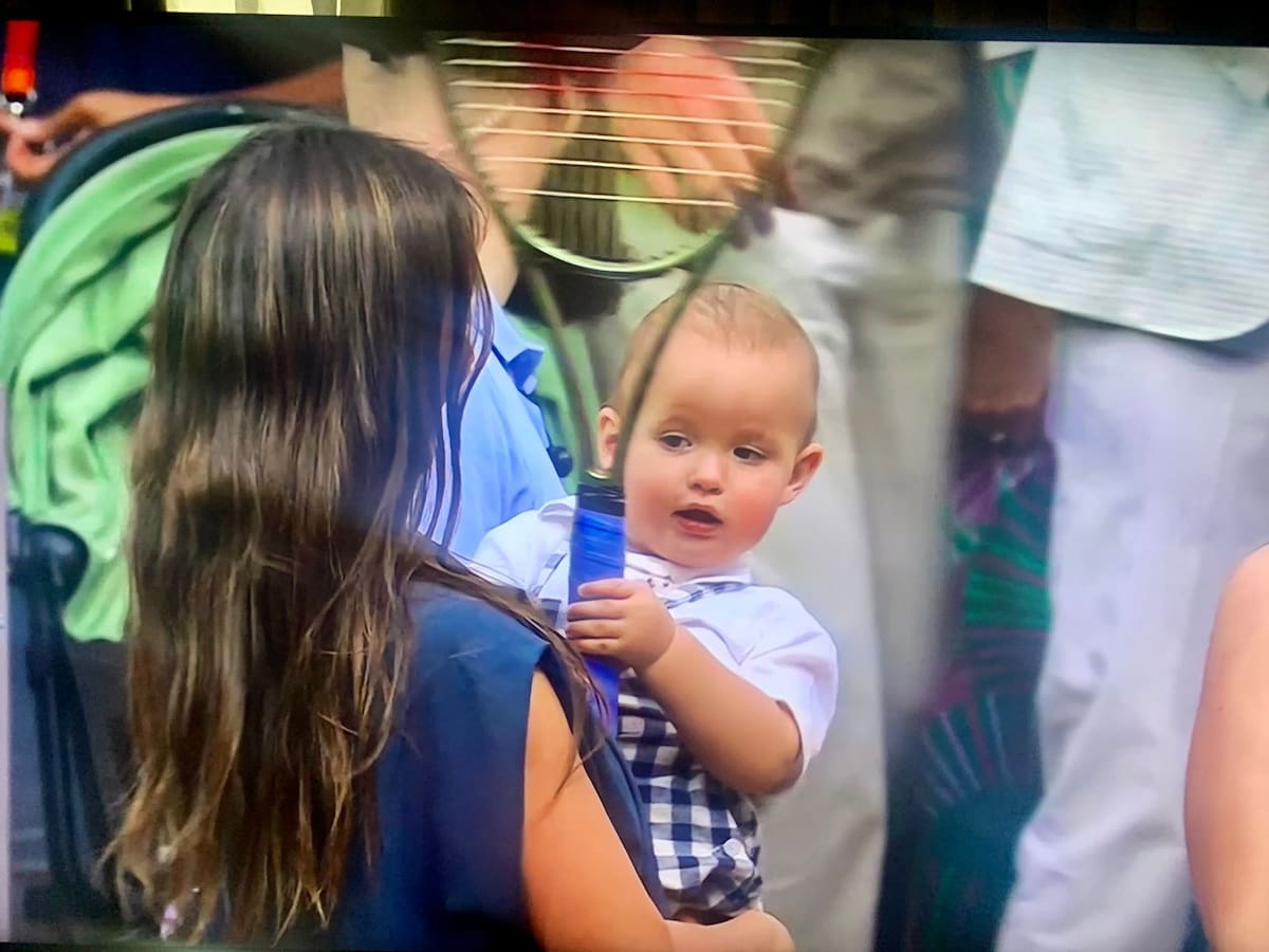 Las postales que enternecieron a todos en el ATP de Ginebra