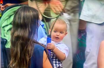 GALERIA | Juanito Jarry se volvió a robar la película en el título de su padre en el ATP de Ginebra