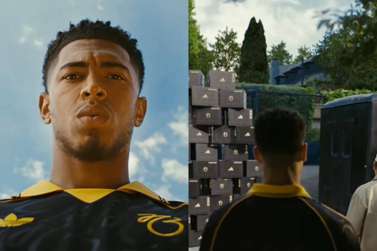 recibió sus primeros zapatos exclusivos en el Real Madrid.