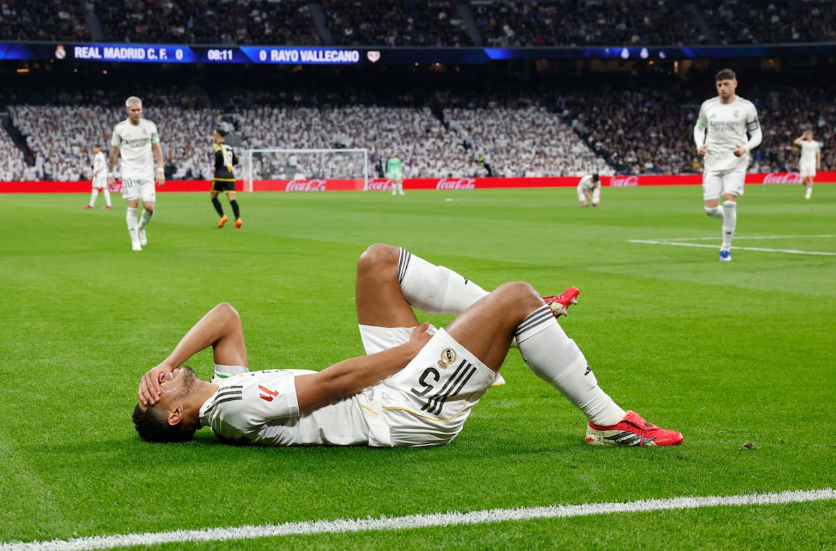 Alarma en Inglaterra por imágenes de Jude Bellingham tras su última lesión en el Real Madrid