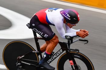 Héctor Quintana se cuelga el bronce en la contrarreloj de los Juegos Bolivarianos y proyecta un ciclo olímpico de alto nivel para Chile