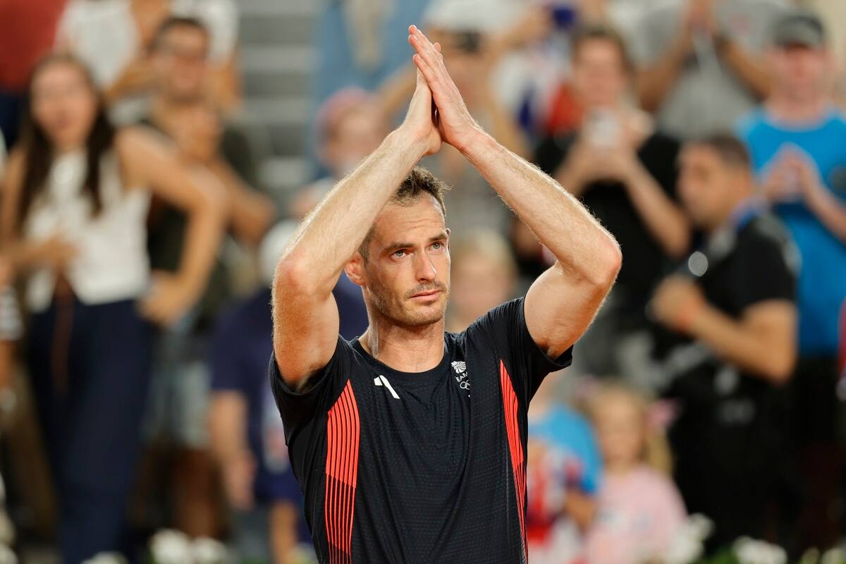 Andy Murray en París 2024. EFE