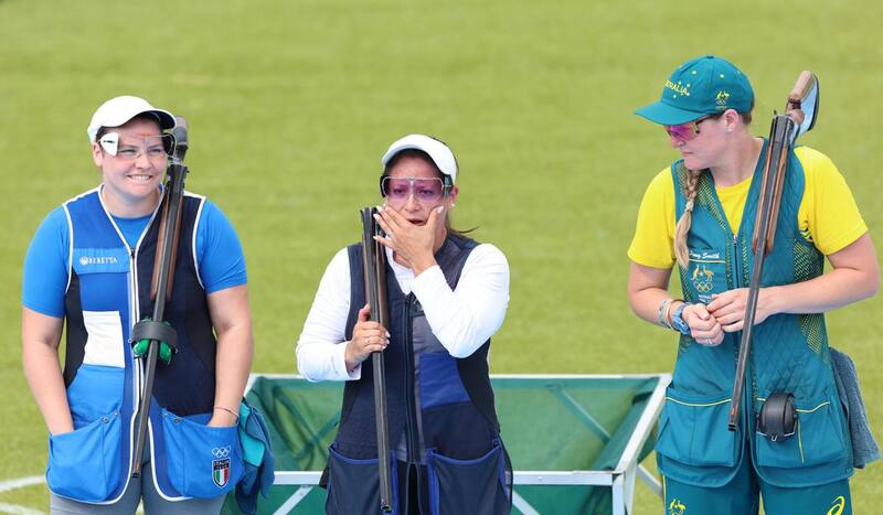 Adriana Ruano ganó oro en París 2024 con un sicólogo deportivo chileno. EFE