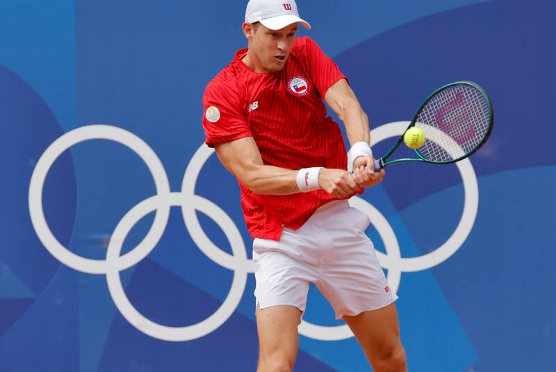 Nicolás Jarry en París 2024. EFE