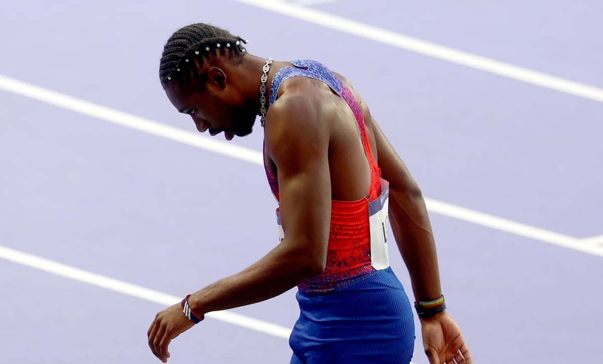 Noah Lyles en París 2024. EFE