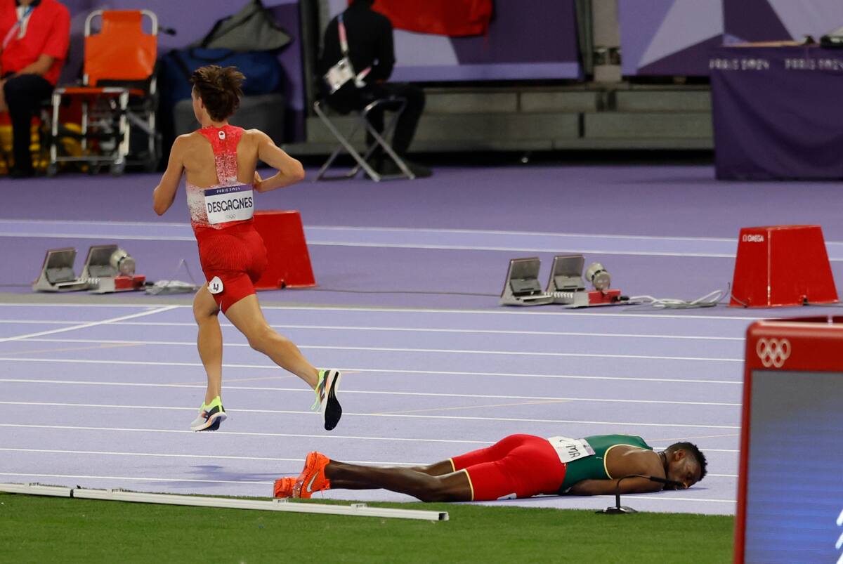 Lamecha Grima en París 2024. EFE