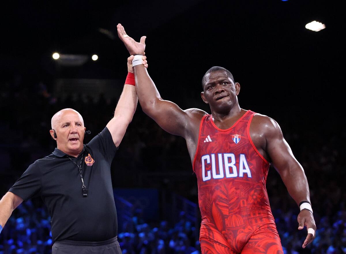Mijaín López en París 2024. EFE