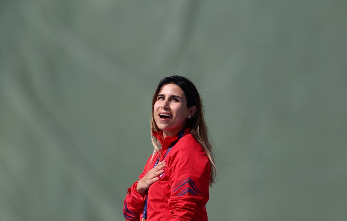 Francisca Crovetto en París 2024. EFE