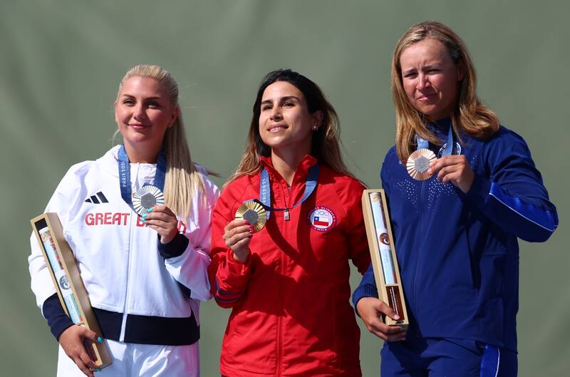 Francisca Crovetto en París 2024. EFE