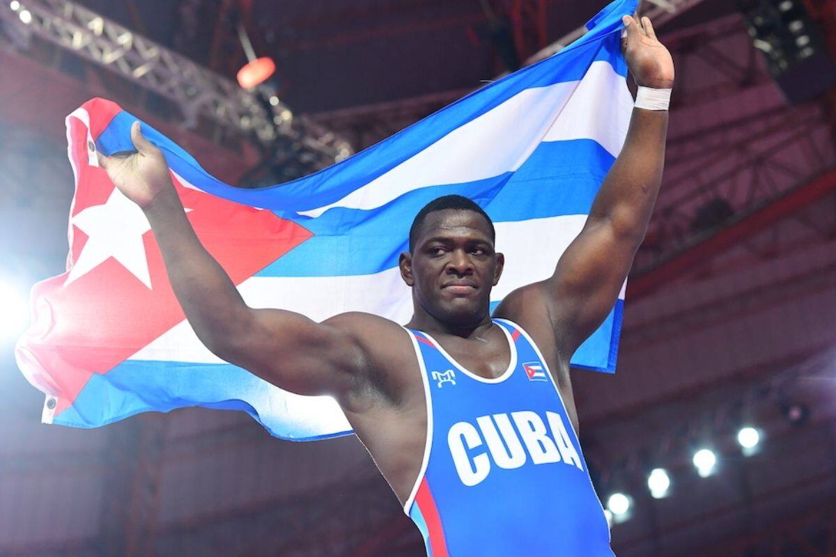 Mijaín López, uno de los deportistas más destacados de la historia, no vendrá a Santiago 2023. Foto: Panam Sports.