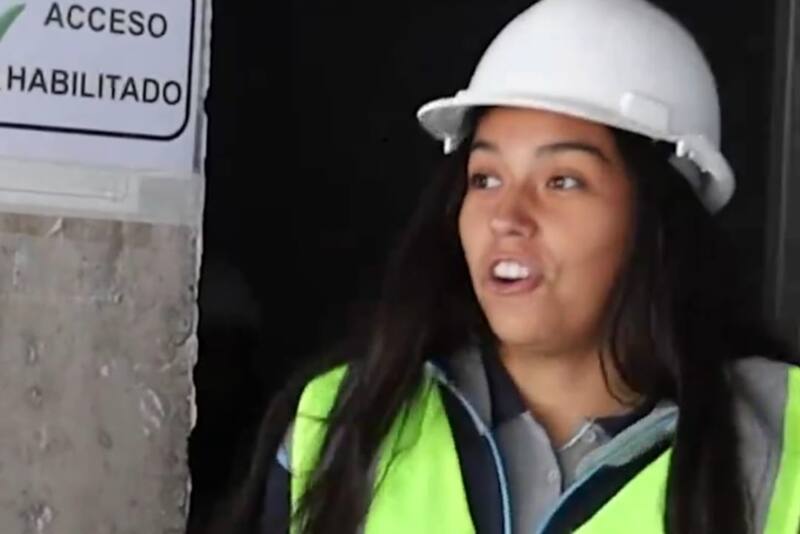 fueron a ver cómo van las obras en el nuevo estadio. Foto: Captura.