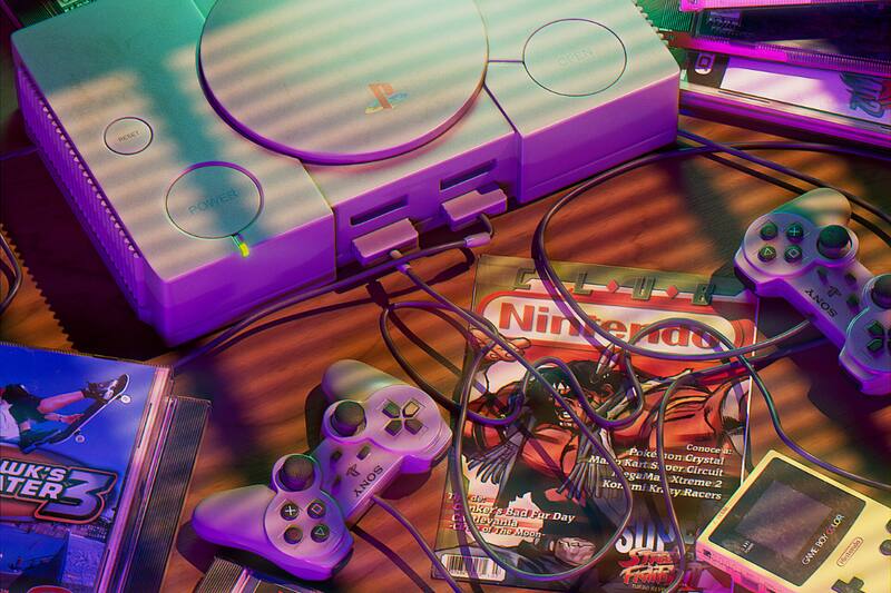 En el listado aparecen juegos de distintas épocas, como la popular consola PlayStation Uno.