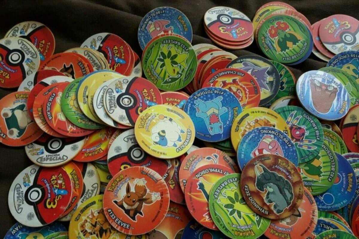 Los tazos fueron parte vital de quienes fueron niños durante los años 90's.